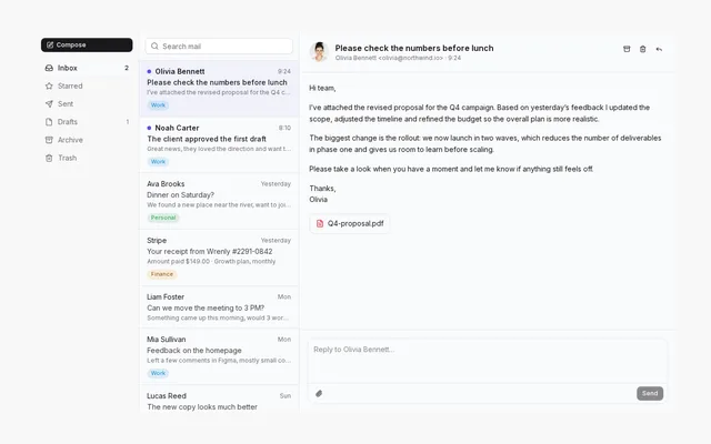 Mail client